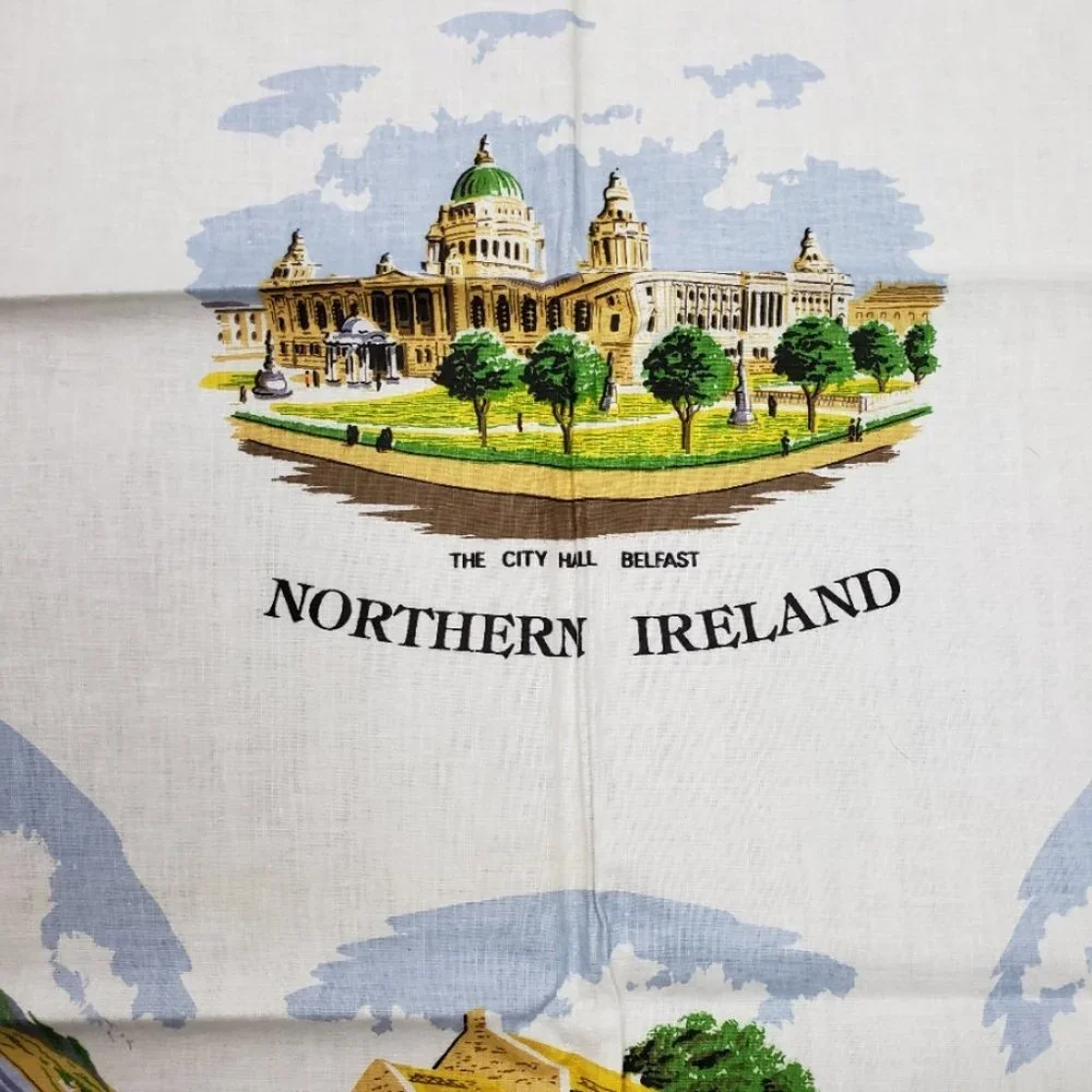 Northern Ireland Large Linen Towel
